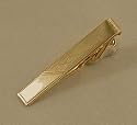 Laser Etched Tie Bar for Men - 2" Long