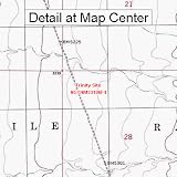 USGS Topographic Quadrangle Map - Trinity Site, New Mexico (Folded/Waterproof)