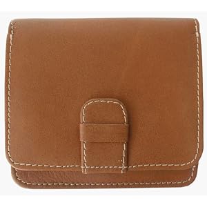 Buy Piel 2602-SDL Saddle Ladies Wallet by Piel Leather