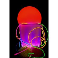 Fortune Products ELFW-5-2PK Electroluminescent Flash Wire, 5mm Diameter x 2 yd Length, Pink