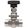 Parker NP6 Series Stainless Steel 316 Needle Valve, Inline, Hand Wheel, PCTFE Tipped Stem, NPT Female