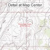 USGS Topographic Quadrangle Map - Hole-n-Wall Canyon, Arizona (Folded/Waterproof)