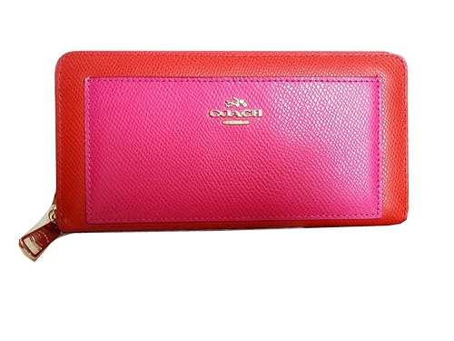 coach wallets accordian