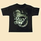 Rebel Ink Baby 111tt2T Boom Box - 2T - Toddler Tee... by Rebel Ink Baby