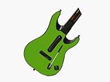 Guitar Hero 5 (GH5) for Xbox 360 or PS3 Skin - NEW - MONSTER GREEN system skins faceplate decal mod
