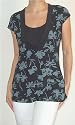 Osaka Cap Sleeve Maternity and Nursing Top