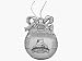 College of Charleston - Round Bulb Pewter Ornament - Laser Engraved