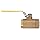 Dixon BBV100LV Brass Safety Vented Ball Valve, 1" NPT Female