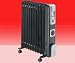 MicroMark MM53581 2.5kw Designer Black Oil Filled Radiator