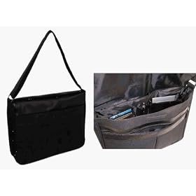 Messenger Bag Briefcase by Perry Ellis