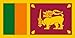 Sri Lanka Flag Acrylic Fridge Magnet 7.5 X 5cm