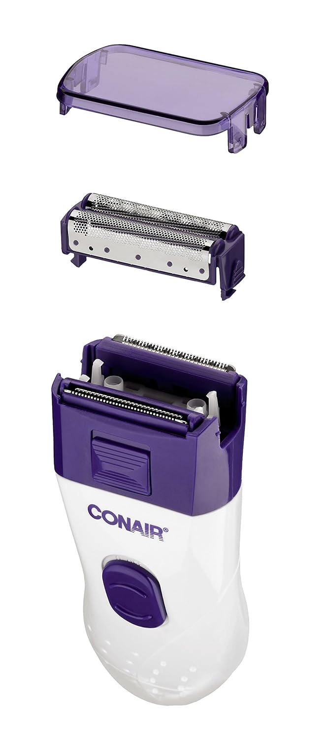 Satiny Smooth by Conair Dual Foil Wet/Dry Rechargeable Shaver , New