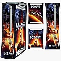 MADCATZ, INC. Mass Effect Faceplate & Console Skinz for Xbox 360