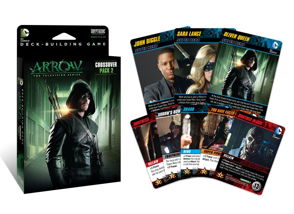 Amazon.com: DC Comics Deck Building Cross Pack: Cards: Toys & Games