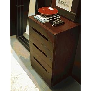 Rosseto T26642B100000 Win Wenge Chest With Cut-In Handle
