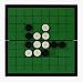Sunnywood 3880 Plastic Magnetic Folding Reversi - 9.75 Inch