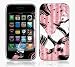 ~iPhone 3G Skin Decal Sticker - Pink Sexy Lady~