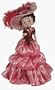 Betty Boop Figural Home Decor Gone with the Wind Style Society Porcelain Lamp