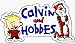 Calvin & Hobbes - Calvin and Hobbes with Logo - Large Jumbo Vinyl Sticker / Decal