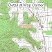 USGS Topographic Quadrangle Map - Southeast Palestine, Texas (Folded/Waterproof)