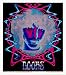 The Doors - Fractal Reverse Image of Jim Morrison's Face and Logo Below - Sticker / Decal