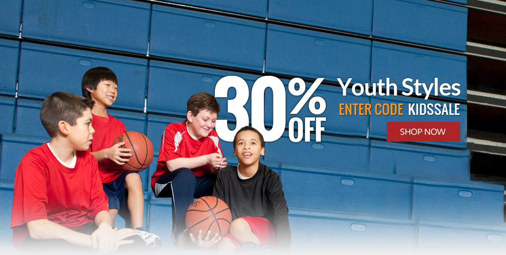 30% Off Select Youth Styles