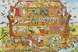 96 pce Wooden Noah's Ark Floor Puzzle - Bigjigs Toys