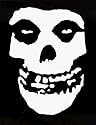 The Misfits - Crimson Ghost Skull - Screenprinted Sew On or Pin On Cloth Patch (Chrimson Ghost)
