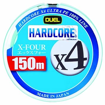 【クリックでお店のこの商品のページへ】Amazon.co.jp | デュエル(DUEL) ライン HARDCORE X4 150m | スポーツ&アウトドア 通販