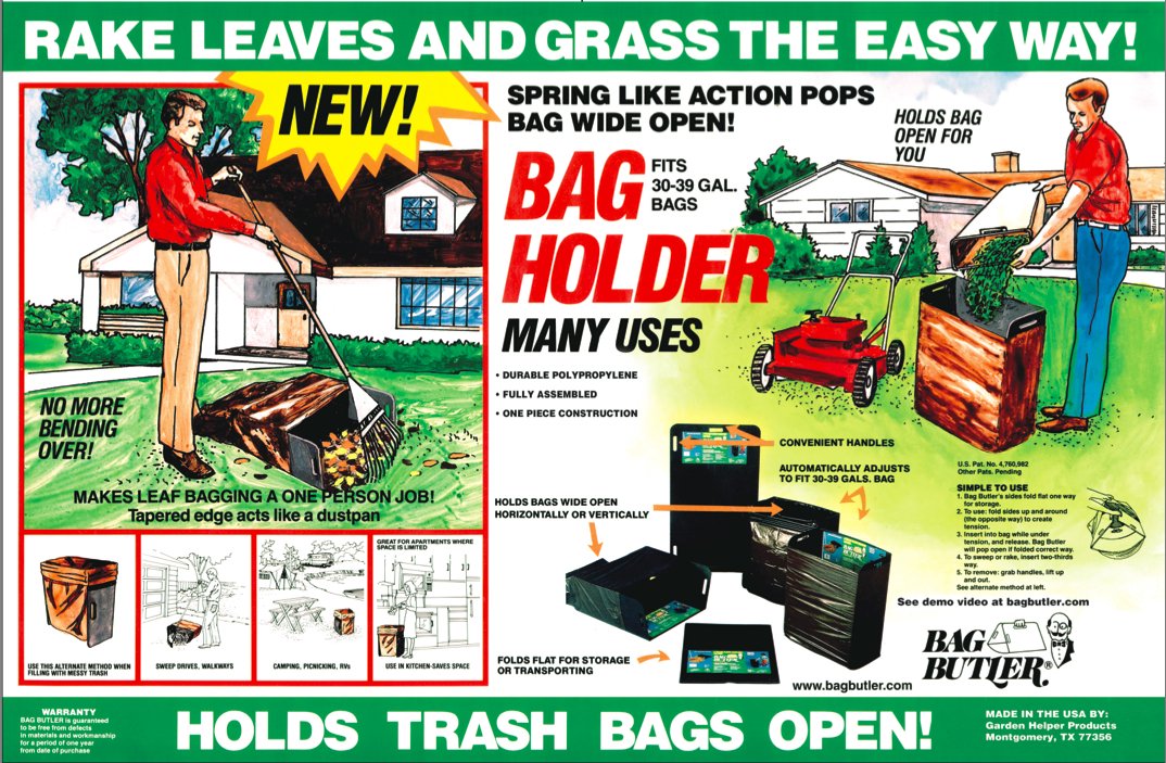 Amazon.com: Bag Butler 3 Pack Lawn and Leaf Trash Bag Holders ... Amazon.com: Bag Butler 3 Pack Lawn and Leaf Trash Bag Holders ...