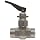 Parker VQ Series Stainless Steel 316 Toggle Valve, Inline, Toggle Handle, PTFE Stem, NPT Female