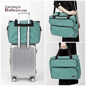 brother sewing machine carrying case wheels