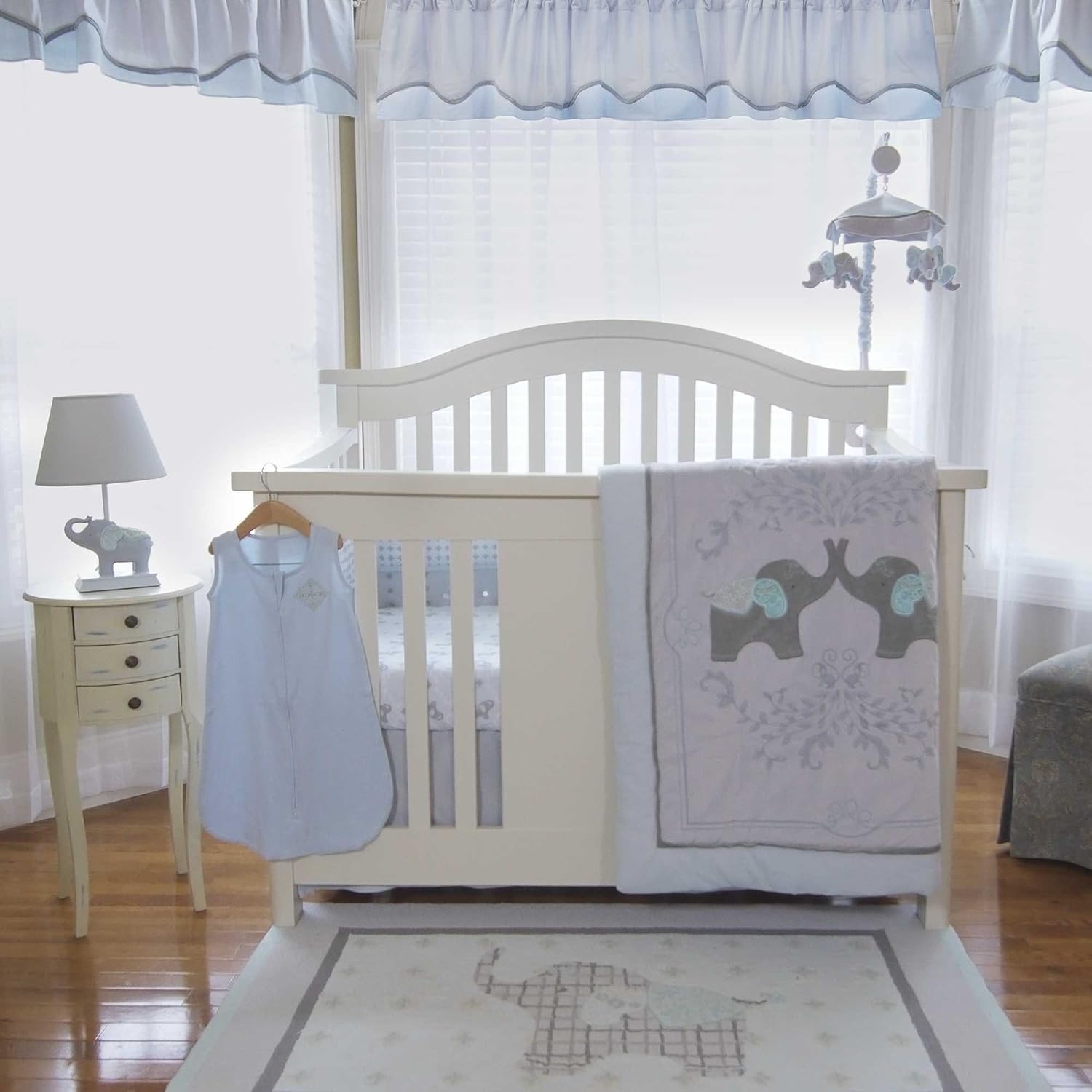 baby bedding with elephants images