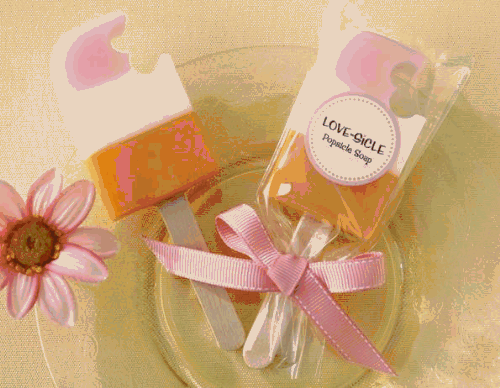 Kate Aspen 21025NA ''Love-sicle'' Lightly Scented Popsicle Soap- Case of 96