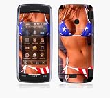US Flag Bikini Design Decal Skin Sticker for LG Voyager VX10000 VX10k Cell Phone