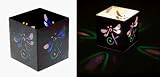 Square Dragonfly Black Tealight / Dragonflies)