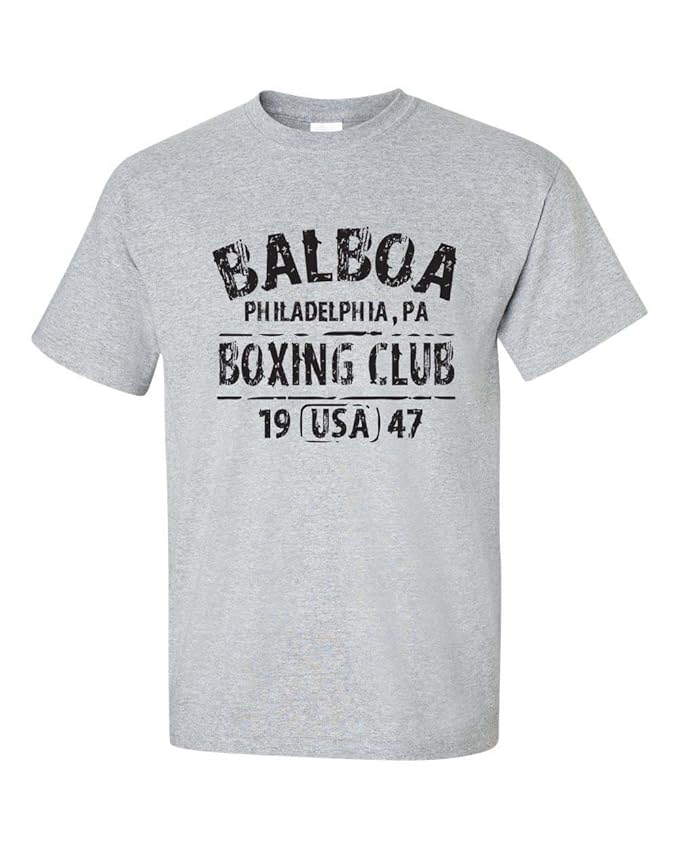 Amazon.com: Jacted Up Tees Balboa Boxing Club Philadelphia Men's ...