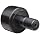 Koyo Torrington Track Roller, Standard Stud, Unsealed/Slotted, Steel, Inch
