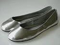 Couture Discount Ballerinas Fashion, silber (BAL28)