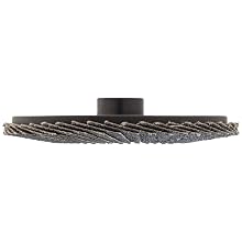 Weiler 50904 BobCat 3" Diameter, 60 Grit, Zirconium, Plastic Backing, Type 29 Specialty Abrasive Flap Mini Disc