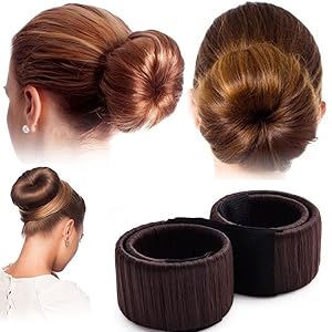 Magic Hair Styling Disk Donut Bun Maker Former Foam French Twist