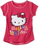 Hello Kitty Girls 2-6X Sugar Glitter On Flatlock Top
