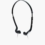 jWIN JHEV12 Lightweight Flexible Digital Stereo Headphones (Black)