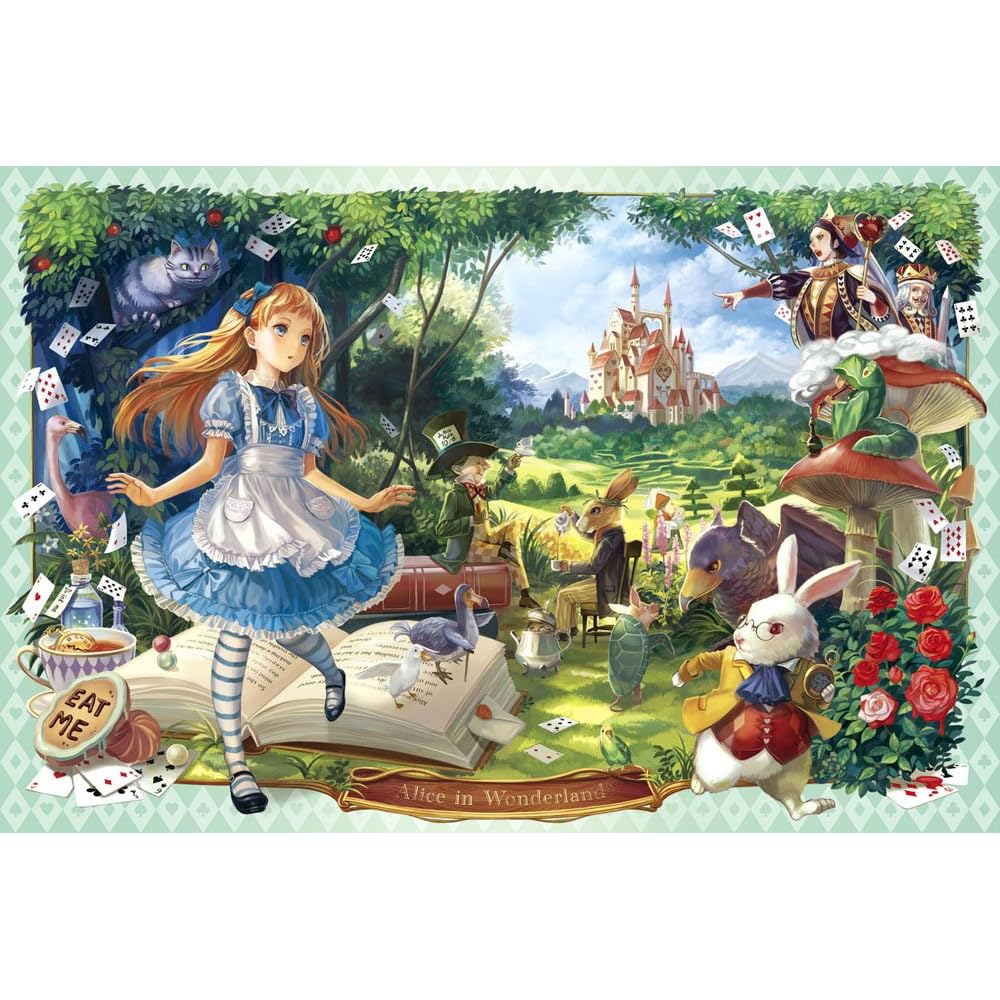 Epoch Jigsaw Puzzle 11433 Disney Alice in Wonderland (1000 Pieces) eBay