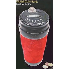 Auto Digital Coin Bank by Totes