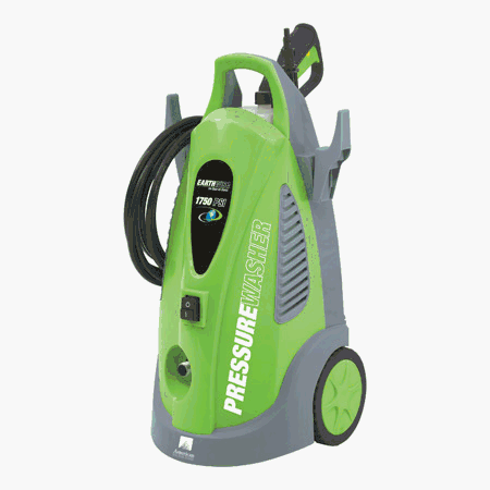 Earthwise PWO1750 1,750 PSI 1.6 Gallons Per Minute Electric Pressure Washer With 25-Foot Hose And Detergent Tank