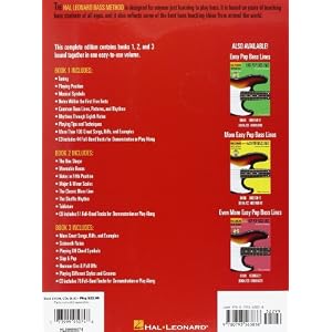 Hal Leonard Bass Method - Complete Edition: Books 1, 2 and 3 Bound Together in One Easy-to-Use Volume!