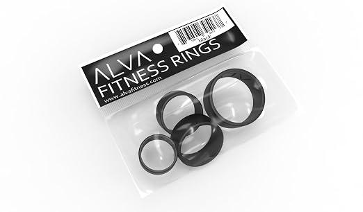 Black silicone wedding ring