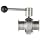 Dixon B5101E150CC-A Stainless Steel 316L Butterfly Valve with Pull Handle and EPDM Seal, 1-1/2" Tube OD