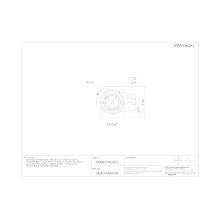 Sealmaster MST-320 Take-Up Unit, Medium Duty, Regreasable, Setscrew Locking Collar, Felt Seals, Cast Iron Housing, 100mm Bore, 1-13/16" Slot Width, 8-3/8" Between Frames